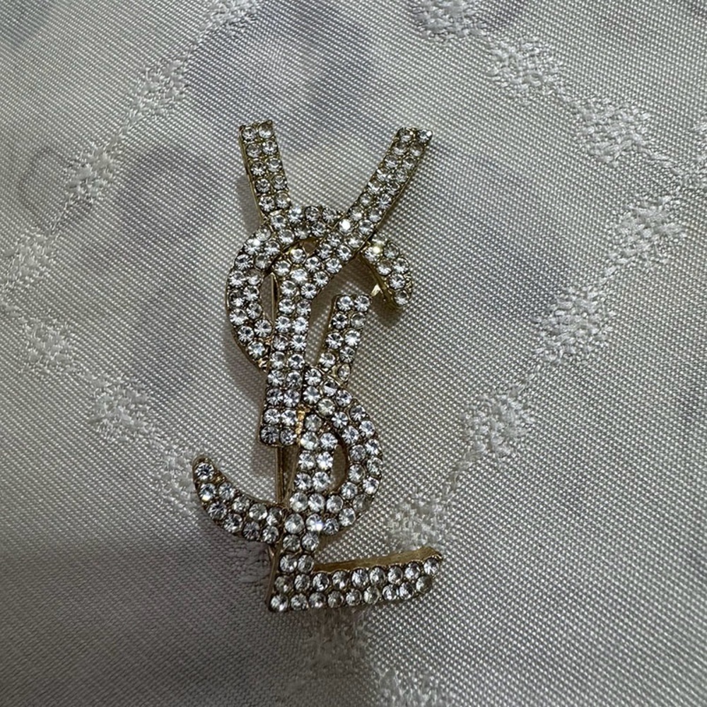 Yves Saint Laurent Diamond Starry Sky Brooch
